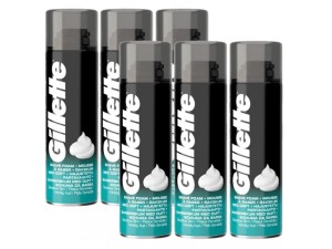 بسته 6 عددی فوم اصلاح ژیلت مدل سنستیو( Sensitive )