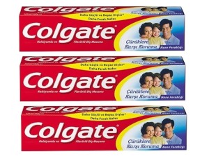 بسته 3 عددی خمیر دندان کلگیت خانواده ( ضد پوسیدگی )