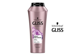 شامپو گلیس مدل احیا کننده و ترمیم کننده ( SERUM DEEP REPAIR )