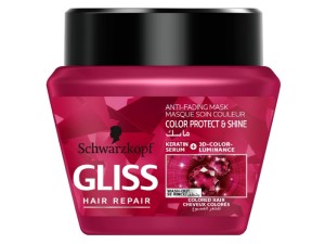 ماسک مو گلیس مدل موهای رنگ شده