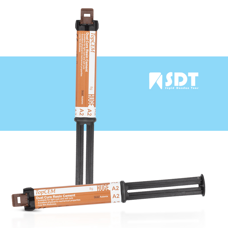 سمان رزینی دوال کیور | HUGE | TopCEM Dual Cure Resin Cement
