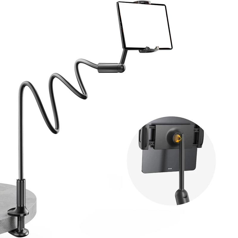 هولدر موبایل و تبلت بازو بلند سایجی SAIJI IVY4 با قابلیت اتصال به لبه میز و تخت