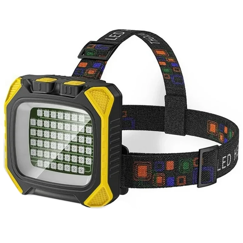 چراغ پیشانی شارژی 3000 میلی‌آمپرساعت اسمایلینگ شارک TD0183