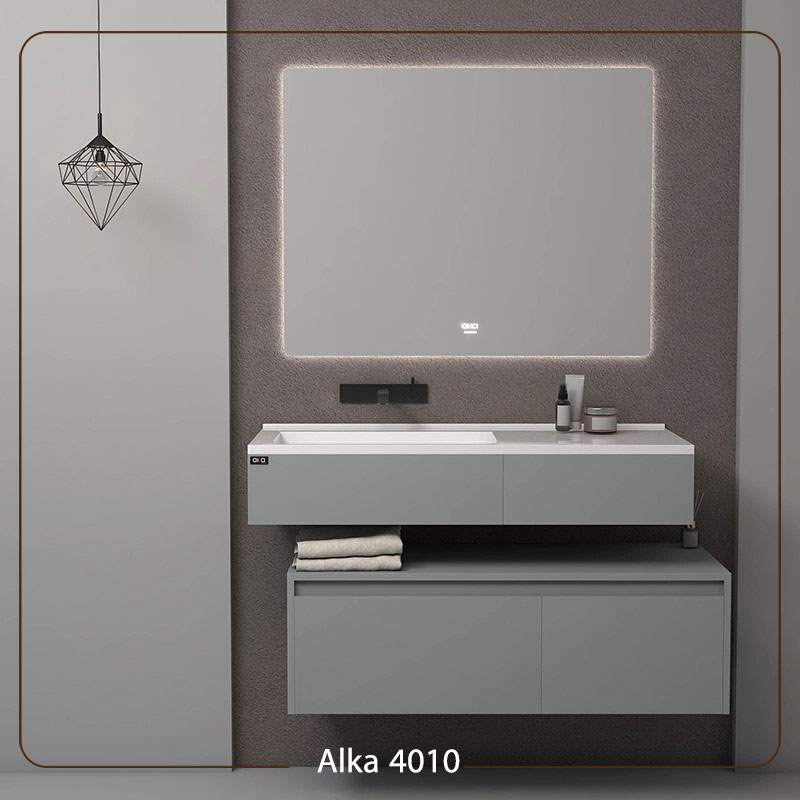 فولست روشویی کابینتی پی‌وی‌سی آلکا مدل4010