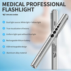 خرید چراغ قوه پزشکی اسمایلینگ شارک