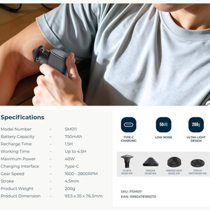 خرید ماساژور تفنگی پاورولوژی