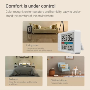 کیفیت دما سنج و رطوبت سنج  شیائومی