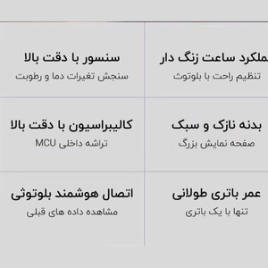 قیمت ابزار اندازه‌گیری دما و رطوبت شیائومی