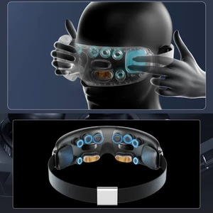 عینک ماساژور چشم اسمارت قابل شارژ مسافرتی رپور