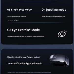 عینک ماساژور چشم اسمارت قابل شارژ مسافرتی رپور