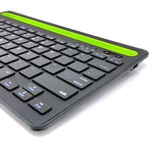 کیبورد بیسیم شارژی با استند موبایل و تبلت