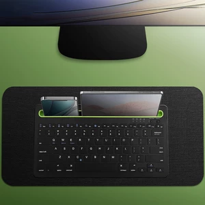کیبورد بی‌سیم شارژی با استند موبایل و تبلت
