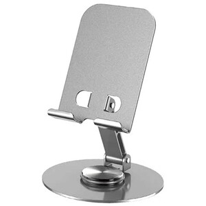 پایه نگهدارنده موبایل و تبلت رومیزی فلزی تاشو با چرخش 360 درجه ویوو