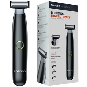 ماشین اصلاح موی سر و صورت شارژی پورودو Porodo PDLFST184BK