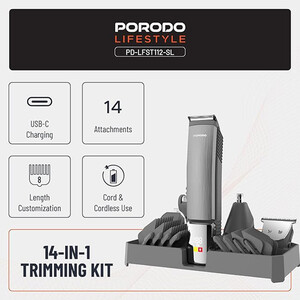 خرید ست اصلاح 14 کاره پورودو