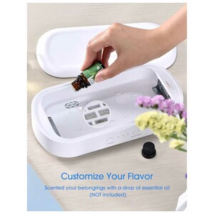 شارژر وایرلس و ضدعفونی کننده گوشی پرووان