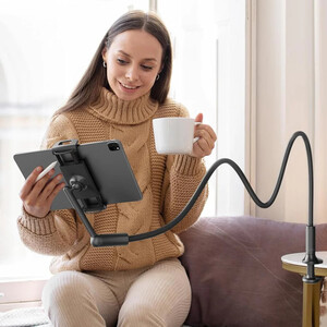 خرید هولدر تبلت و گوشی موبایل قابل اتصال به لبه میز و تخت سایجی