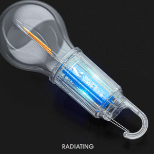 چراغ کمپینگ شارژی اسمایلینگ شارک