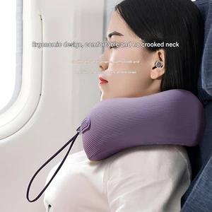 بالش دور گردنی مسافرتی تاشو با کیف حمل جوردن و جودی شیائومی