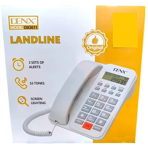 تلفن ثابت سیمی رومیزی اداری دیجیتالی دنکس