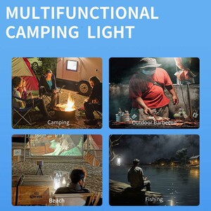 قیمت چراغ کمپینگ و پنکه شارژی قابل حمل اسمایلینگ‌شارک