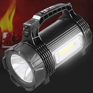 قیمت چراغ قوه کمپینگ شارژری و پاوربانک ضدآب اسمایلینگ شارک