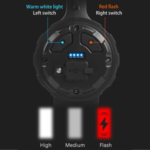 بهترین چراغ قوه کمپینگ شارژری و پاوربانک ضدآب اسمایلینگ شارک