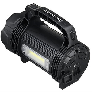 خرید چراغ قوه کمپینگ شارژری و پاوربانک ضدآب اسمایلینگ شارک