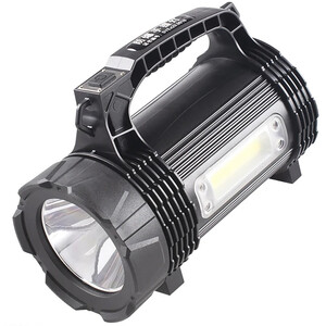 کیفیت چراغ قوه کمپینگ شارژری و پاوربانک ضدآب اسمایلینگ شارک