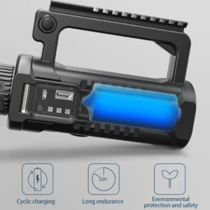 قیمت چراغ قوه کمپینگ شارژی اسمایلینگ شارک