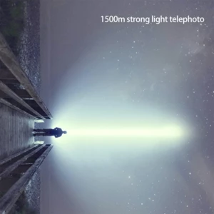 خرید چراغ قوه کمپینگ شارژی اسمایلینگ شارک