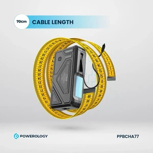 کابل Type-C برای شارژ سریع و بهینه پاوربانک پاورولوژی