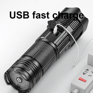 چراغ قوه شارژی اسمایلین شارک