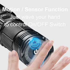 چراغ قوه حسگردار اسمایلین شارک