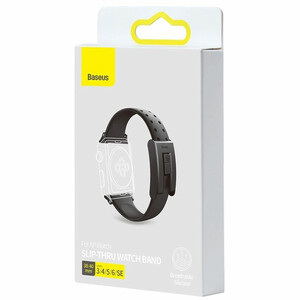 بند سیلیکونی اپل واچ 38 و 40 میلی‌متری بیسوس