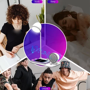 کیفیت چراغ مطالعه رومیزی اسپیکر دار به همراه شارژر وایرلس 15 وات