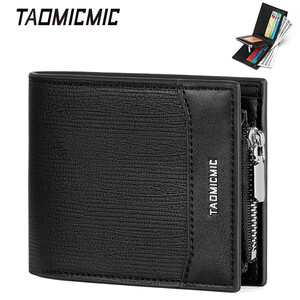 خرید کیف پول مردانه زیپ دار تائومیک‌میک