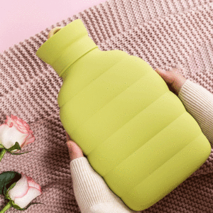 کیسه آب گرم زرد رنگ با ظرفیت بالا