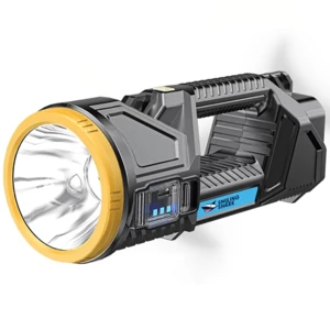 چراغ قوه شارژی و خورشیدی اسمایلینک شارک ST5123P90-B