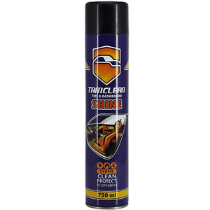اسپری براق کننده داشبورد و لاستیک تام کلین حجم 750 میلی لیتر TC-CP750N12
