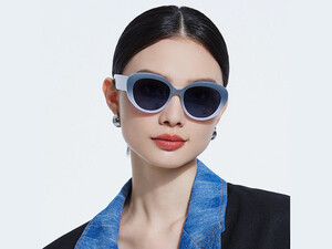 قیمت عینک آفتابی زنانه پولاریزه karen bazaar LY2320 Korean version of small-frame cat-eye sunglasses