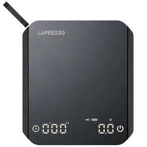 ترازوی قهوه لپرسو LePresso اصلی مدل LPMDCSTBK دیجیتال