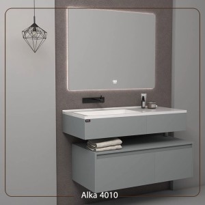 فولست روشویی کابینتی پی‌وی‌سی آلکا مدل4010