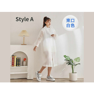 پانچو بارانی ضدآب شفاف با قابلیت استفاده مجدد Reusable EVA Rain Poncho
