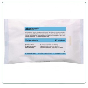 پانسمان استریل آلودرم (Aluderm) سایز ۴۰×۶۰ سانتی‌متر