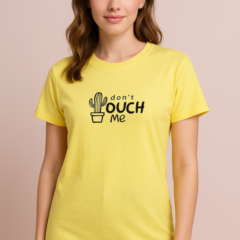 تیشرت دو سایزی طرح کاکتوس