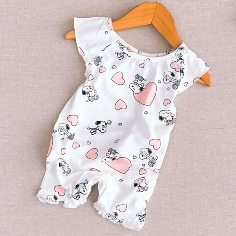 رامپر دخترانه اسنوپی قلبی