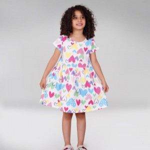 پیراهن طرح قلب کد 5001