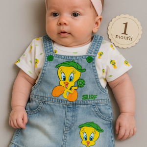 بیلر و تیشرت طرح جوجه