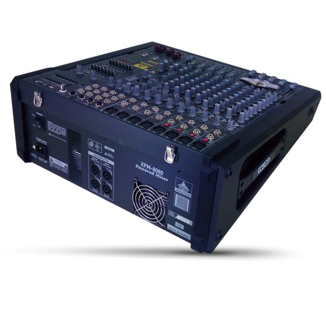 پاورمیکسر D&D مدل XPM-8080